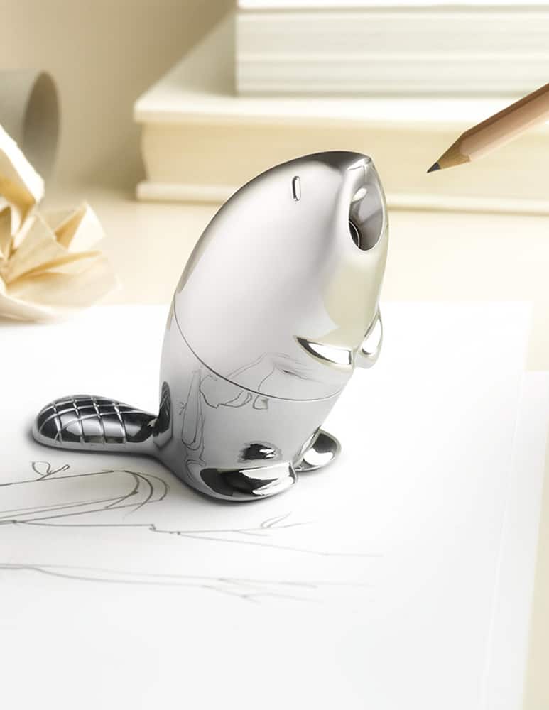 rinascente Alessi Temperamatite Kastor - Argento