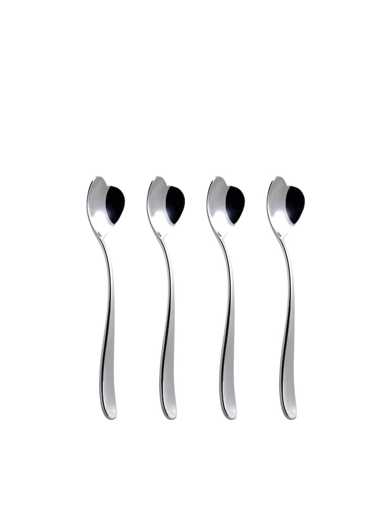 Alessi Cucchiaino Gelato Big Love Set 4 Pz - immagine 1