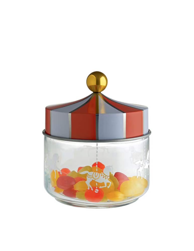 rinascente Alessi Circus Marcel Wanders barattolo ermetico - Argento