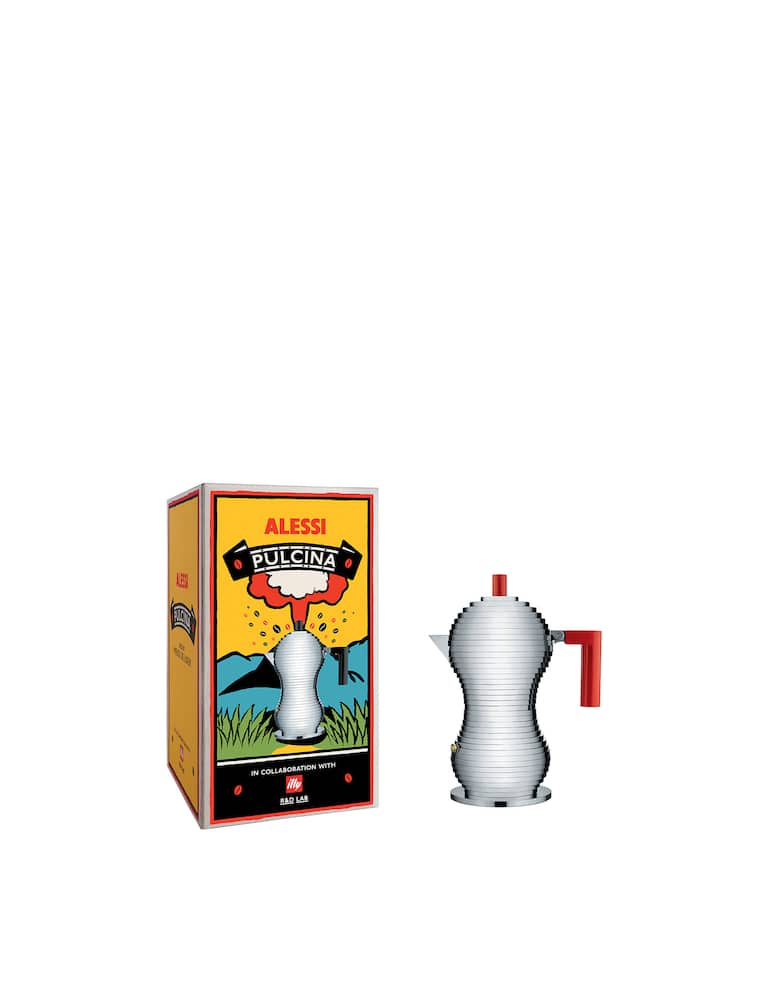 rinascente Alessi Pulcina espresso coffee maker for induction cooking - 3 cups