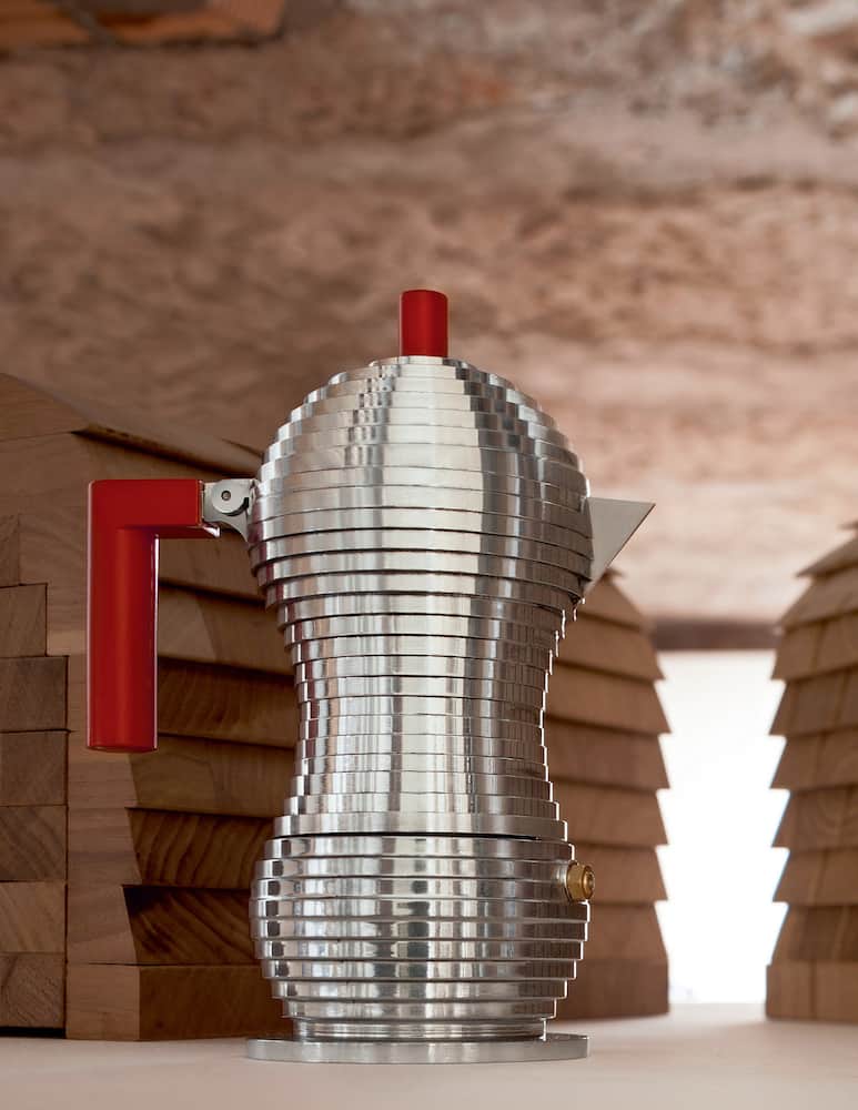 rinascente Alessi Caffettiera Pulcina anche per cottura ad induzione - 6 tazze