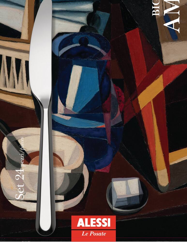 rinascente Alessi Servizio di posate Amici 24 pezzi - Argento