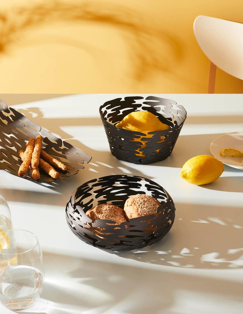 rinascente Alessi Barknest Cestino Nero