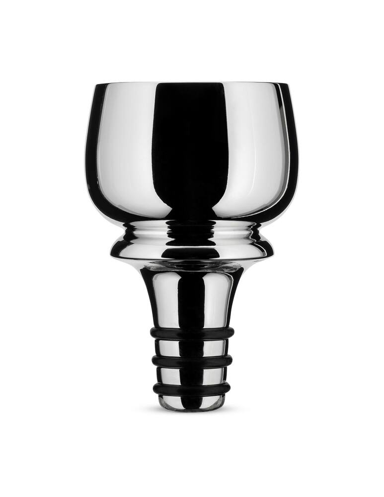 rinascente Alessi Smack  Candle Holder/Bottle Stopper - Silver