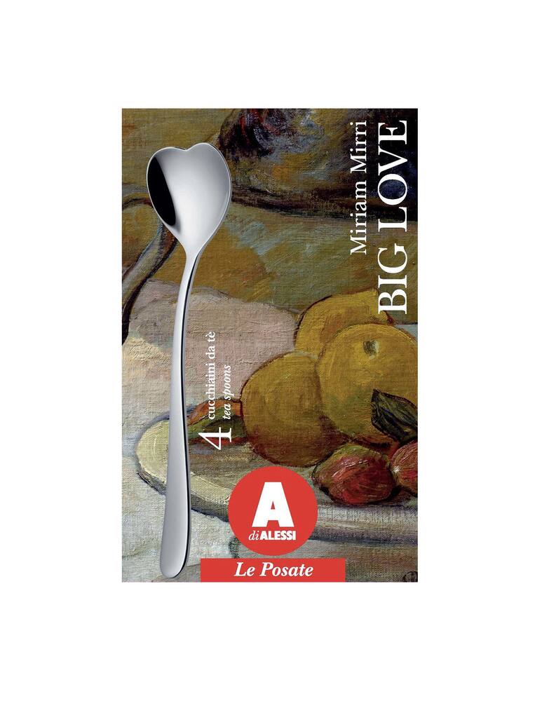 rinascente Alessi Set di quattro cucchiaini da tè - Argento