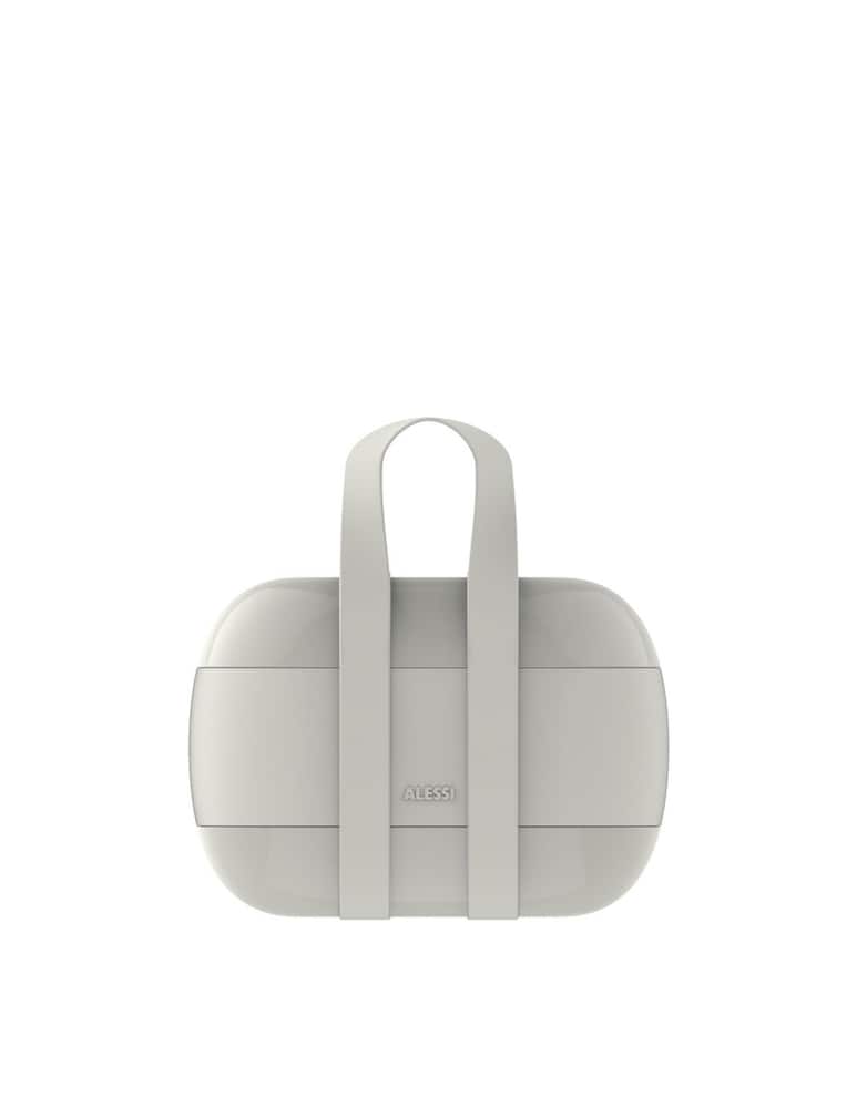 rinascente Alessi Food à porter Sakusa Adachi lunch box three-compartment - Grey