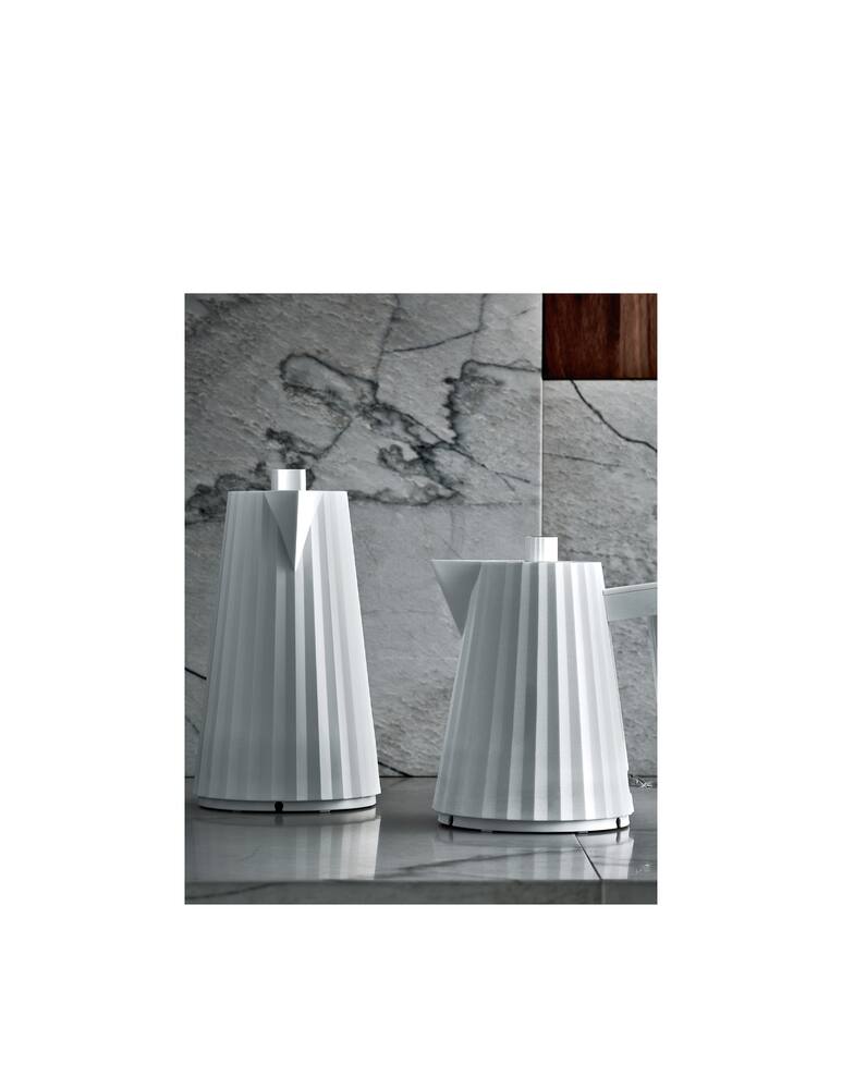 rinascente Alessi Bollitore elettrico in resina termoplastica Plissé - bianco
