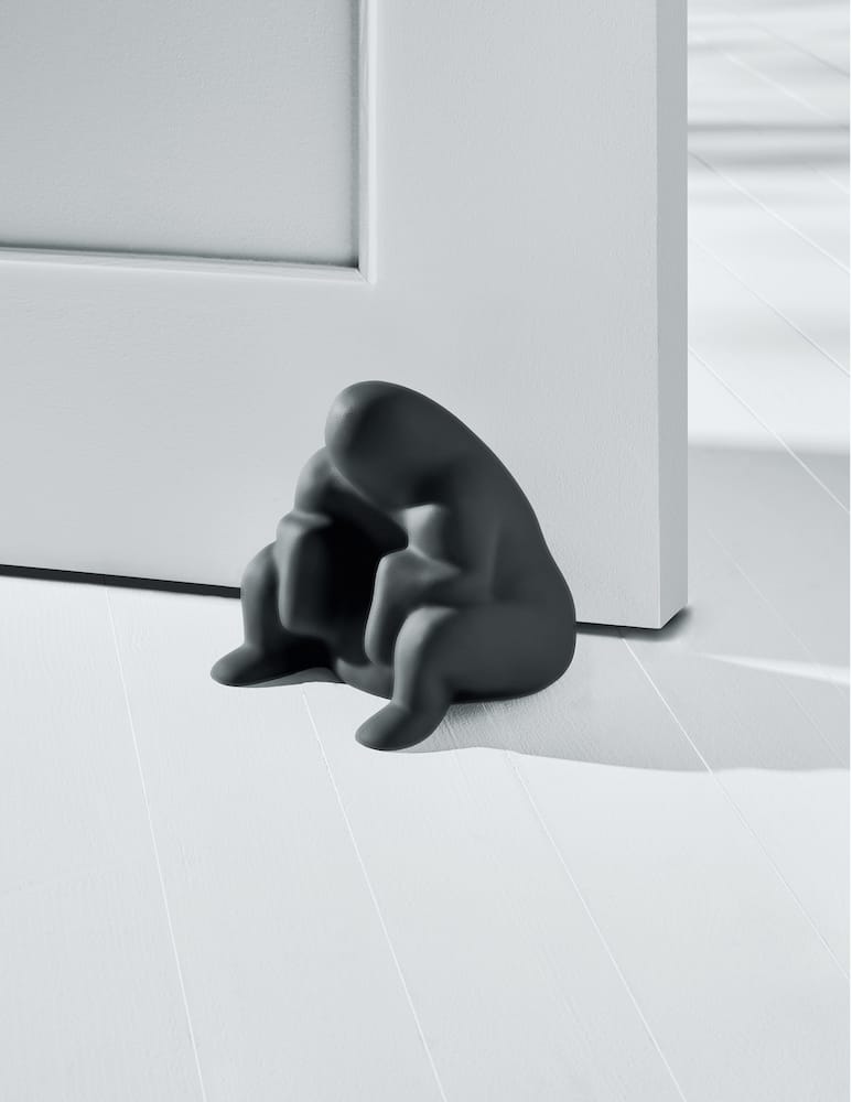 rinascente Alessi Fermaporta - Nero