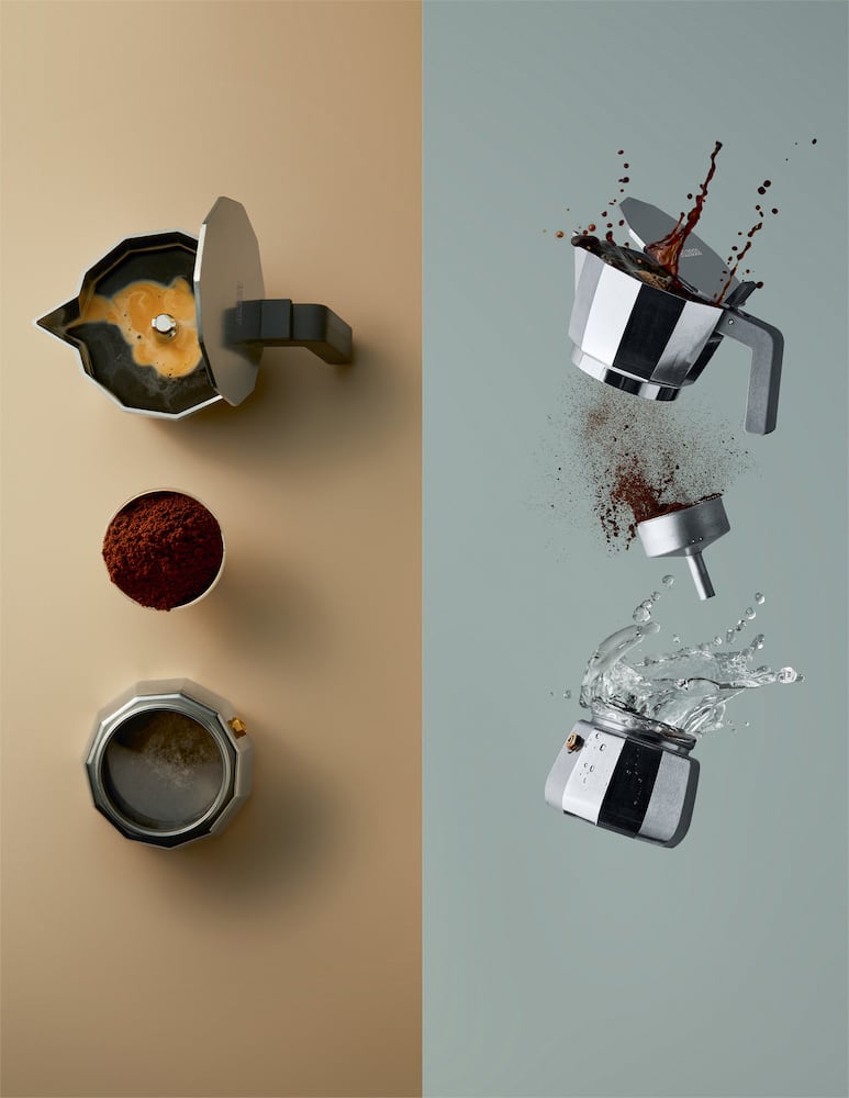 rinascente Alessi Caffettiera  6 tazze - Argento