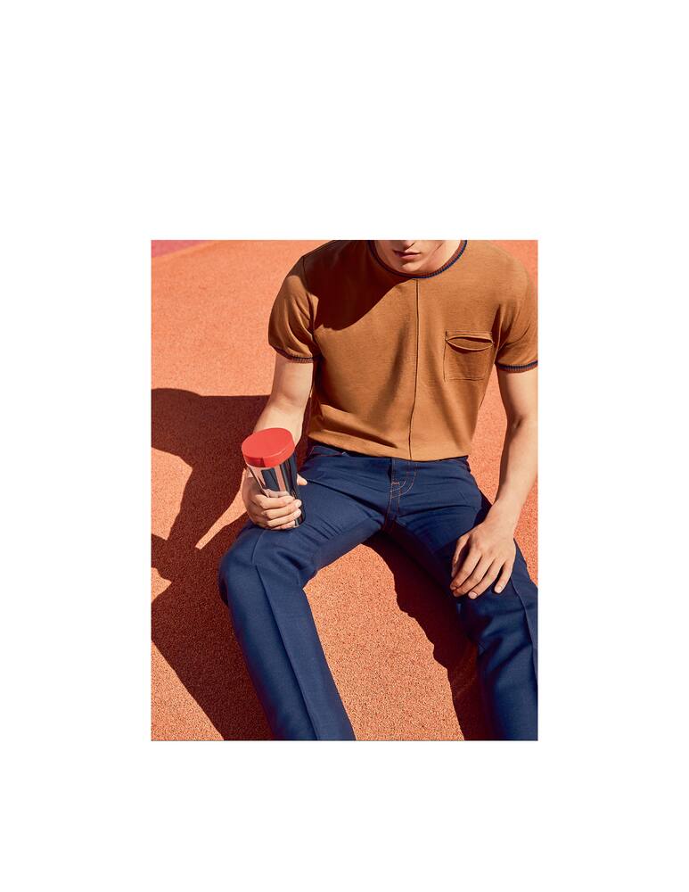 rinascente Alessi Travel mug a doppia parete Caffa - rosso