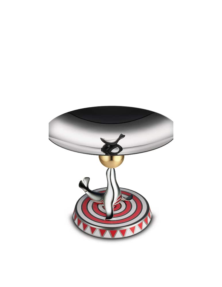 rinascente Alessi The Seal cake stand - Silver