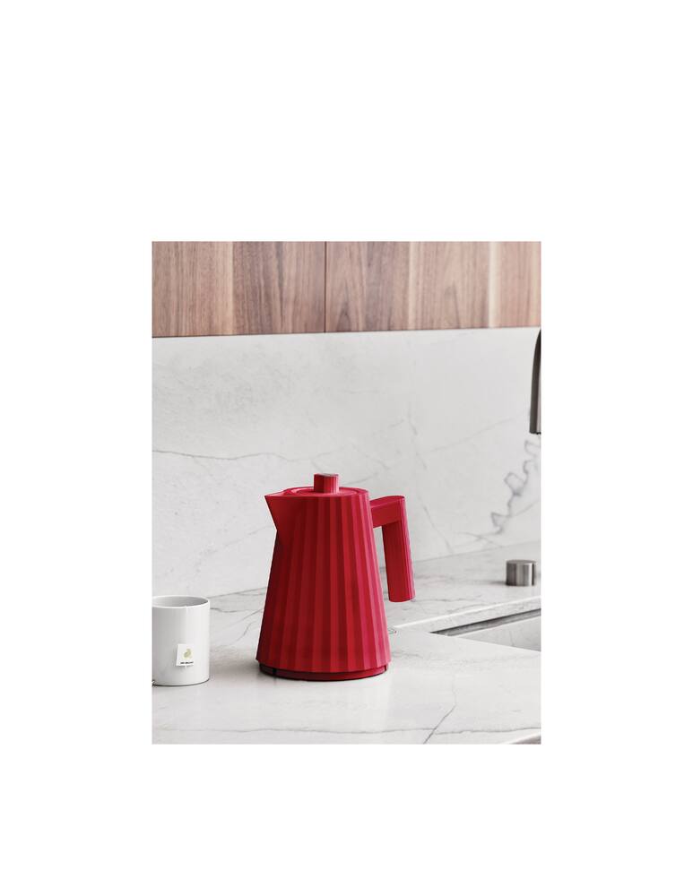 rinascente Alessi Bollitore elettrico in resina termoplastica Plissé - rosso