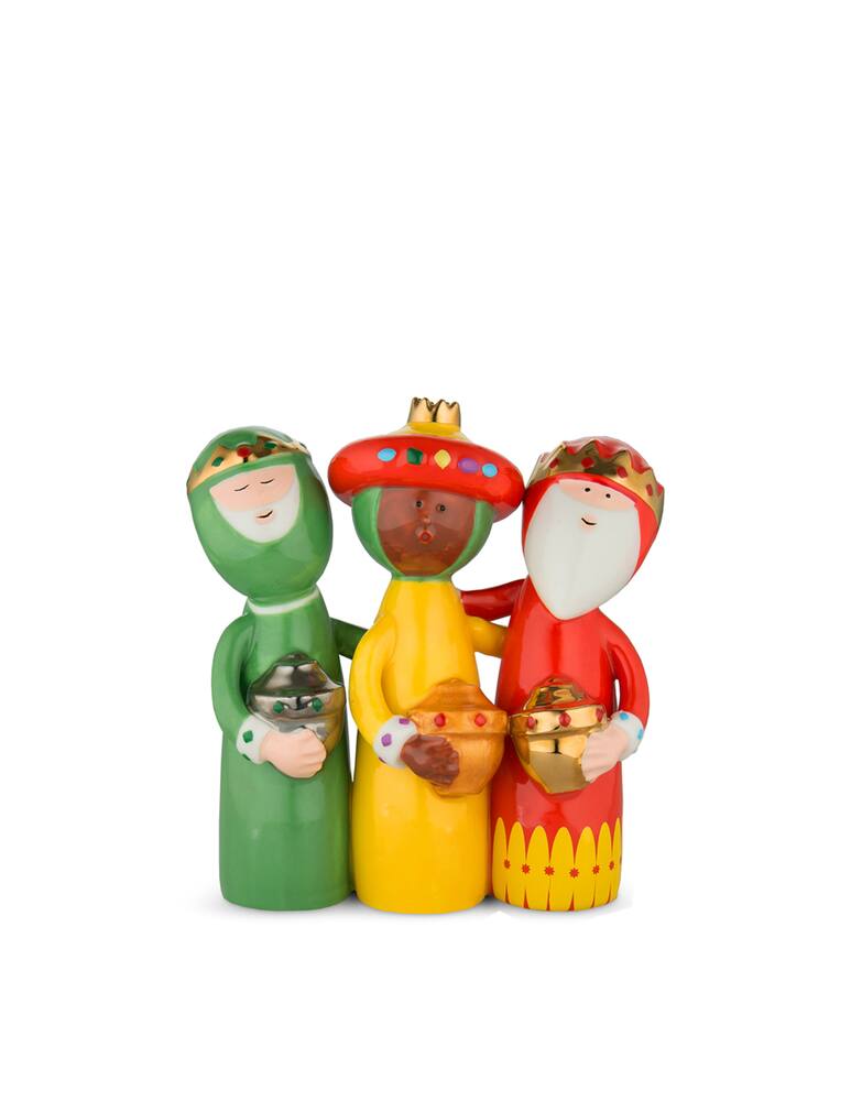 rinascente Alessi Uno Due Tre Re Magi. Statuine