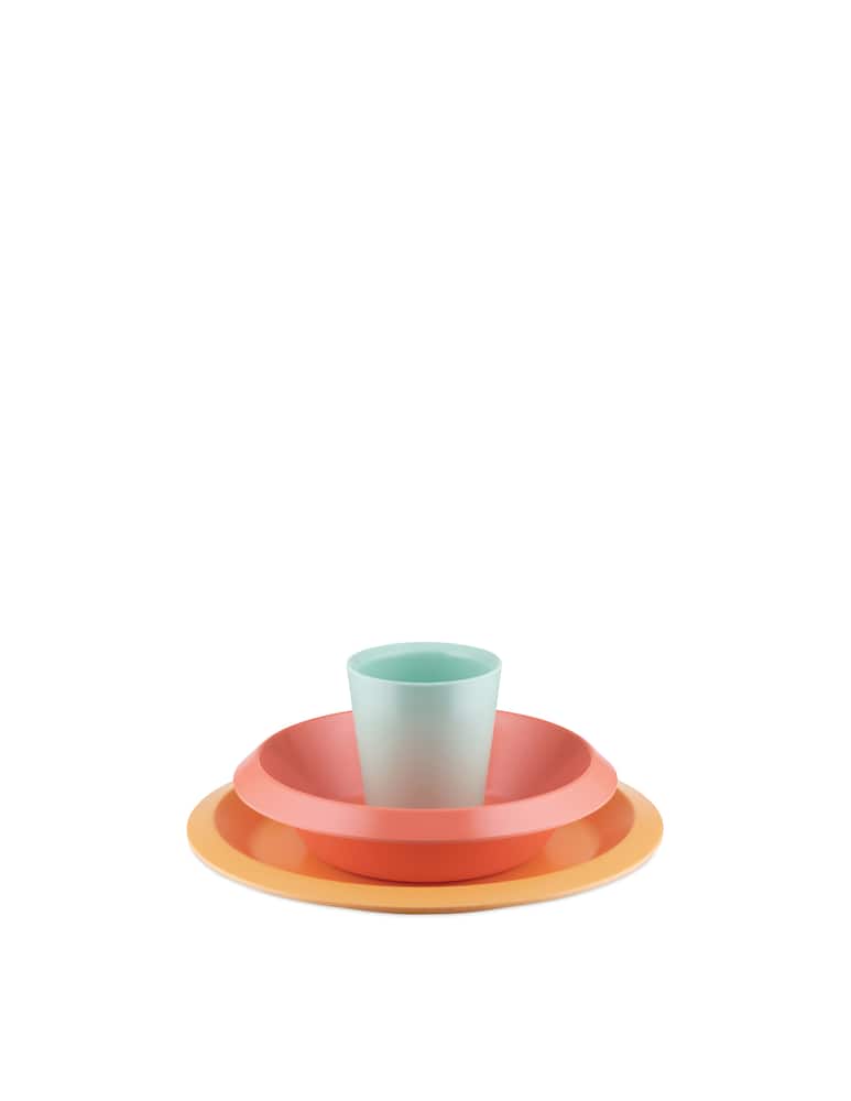 Alessi Giro Kids Melamine Kids Tableware Set 3 pcs - picture 1 Alessi Giro Kids Melamine Kids Tableware Set 3 pcs - picture 1