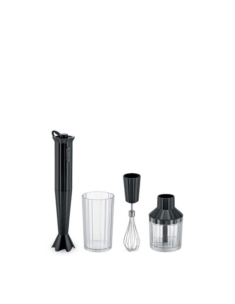 Alessi Plissè frullatore imm. bicc. graduato frusta e tritatutto - immagine 1 Alessi Plissè frullatore imm. bicc. graduato frusta e tritatutto - immagine 1