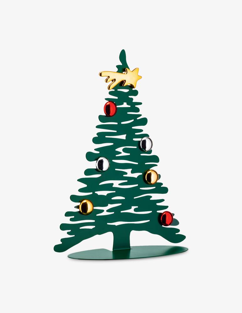 rinascente Alessi Bark For Christmas Decorazione In Acciaio Colorato - Verde
