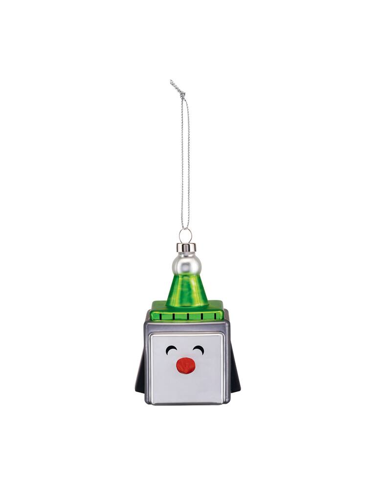 rinascente Alessi Cubik Penguin. Christmas Bauble