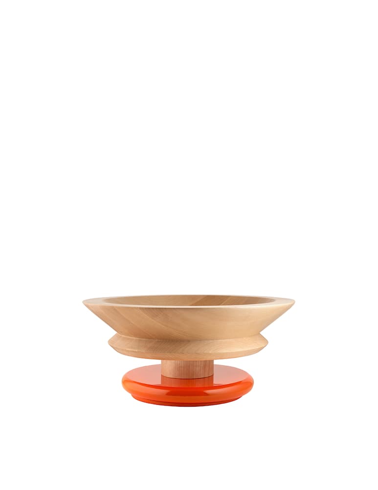 Alessi 100 Values Collection Centrepiece in limewood - picture 1 Alessi 100 Values Collection Centrepiece in limewood - picture 1