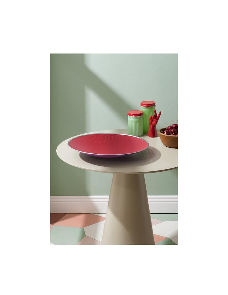 rinascente Alessi 100 Values Collection Centrotavola traforato - Rosso