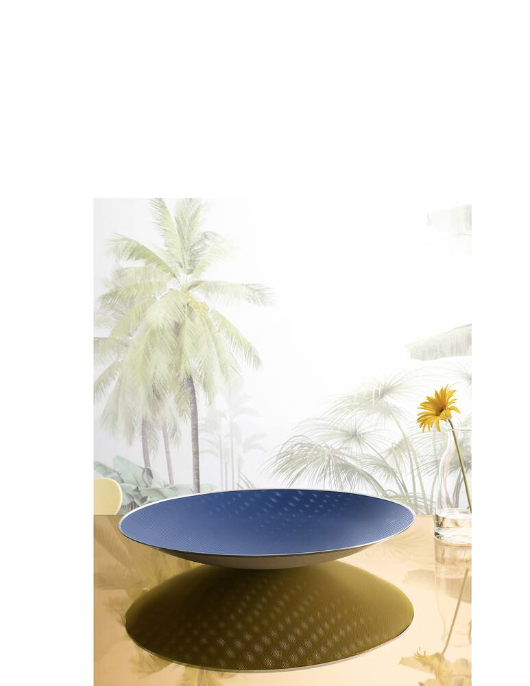 rinascente Alessi 100 Values Collection Centrotavola traforato - Blu