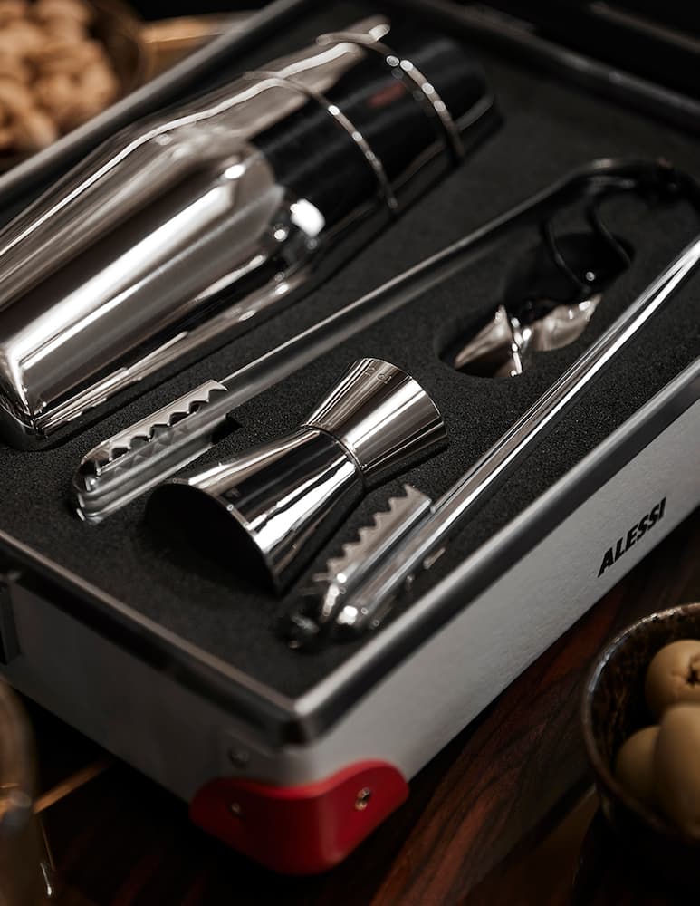 Alessi Globe-Trotter Set Cocktail - immagine 3 Alessi Globe-Trotter Set Cocktail - immagine 3