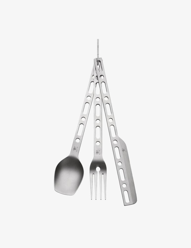 rinascente Alessi Occasional Object Cutlery Set Virgil Abloh  - Silver
