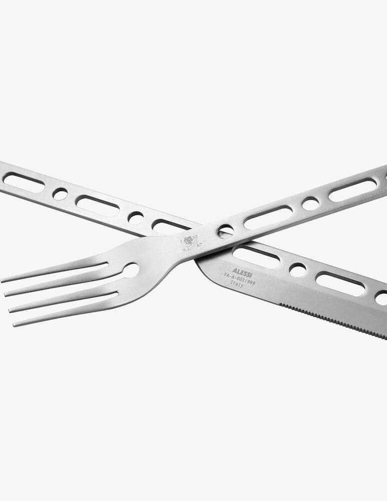 rinascente Alessi Occasional Object Cutlery Set Virgil Abloh  - Silver