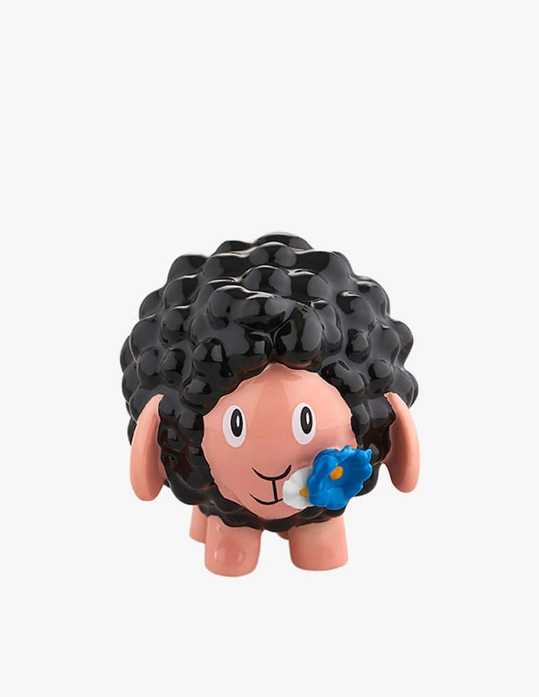 rinascente Alessi Nerona Statuina In Porcellana Decorata A Mano - Multicolor