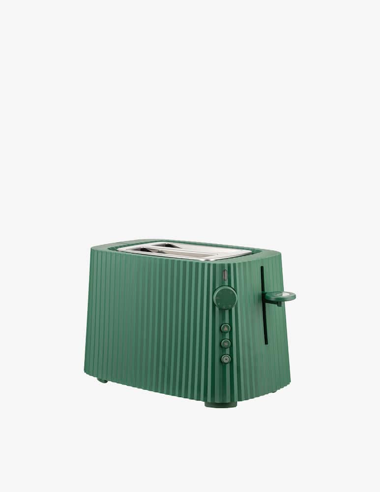 Alessi "Plissè" Toaster In Thermoplastic Resin, Green. European Plug. 850W - picture 1 Alessi "Plissè" Toaster In Thermoplastic Resin, Green. European Plug. 850W - picture 1