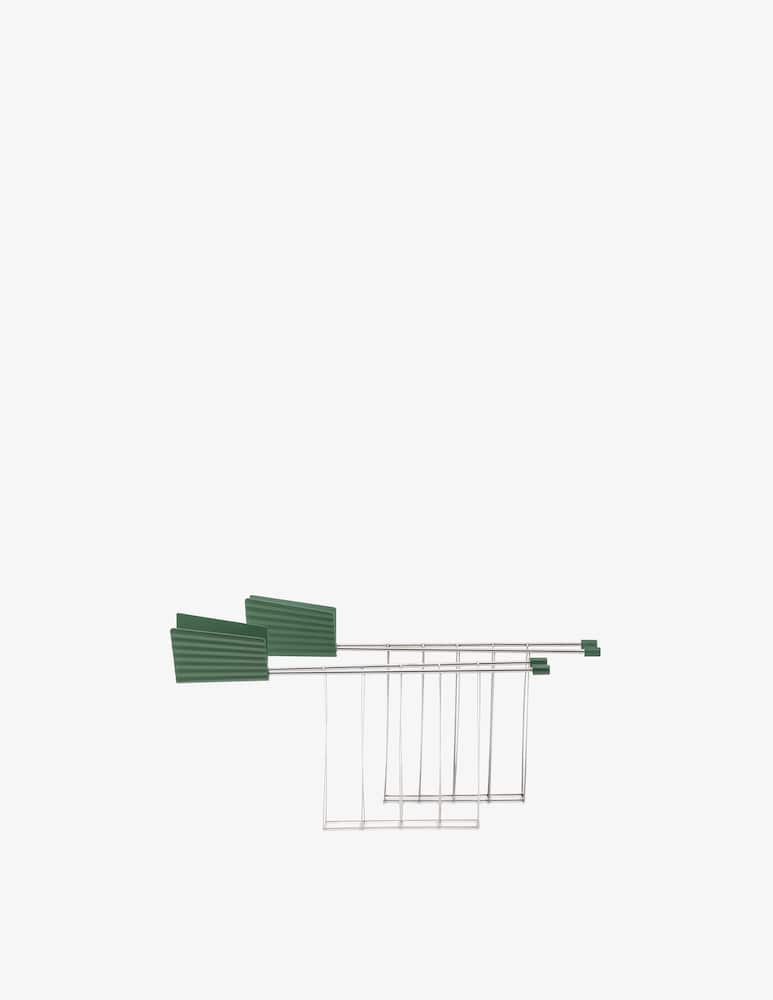 Alessi "Plissè" Set Di Due Pinze Per Tostapane In Acciaio E Resina Termoplastica - immagine 1 Alessi "Plissè" Set Di Due Pinze Per Tostapane In Acciaio E Resina Termoplastica - immagine 1
