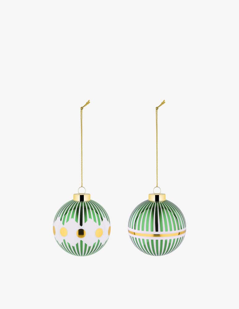 Alessi Delight Christmas tree ornament set of 2 - picture 1 Alessi Delight Christmas tree ornament set of 2 - picture 1