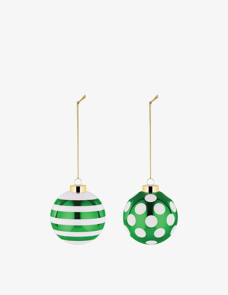 Alessi Delight Christmas tree ornament set of 2 - picture 1 Alessi Delight Christmas tree ornament set of 2 - picture 1