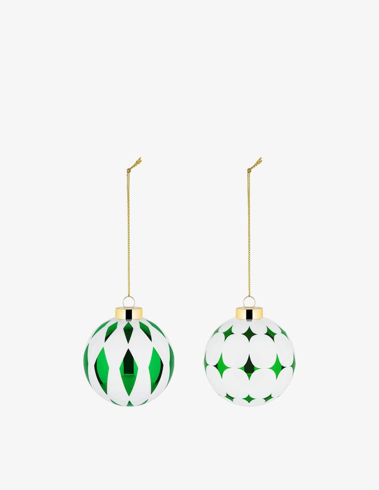Alessi Delight Christmas tree ornament set of 2 - picture 1 Alessi Delight Christmas tree ornament set of 2 - picture 1