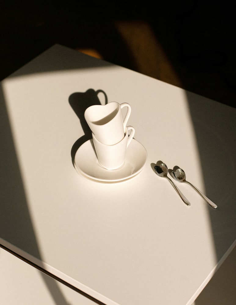 rinascente Alessi To Set Of 2 Coffee Cups With Spoons