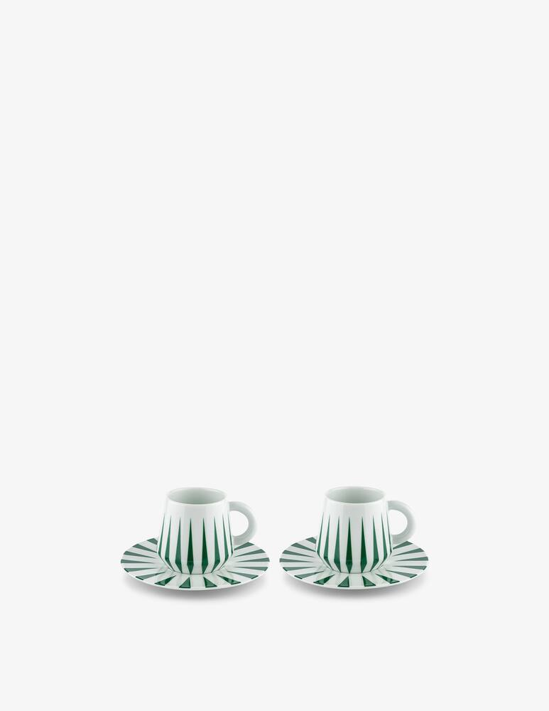 Alessi Delight, Set di due tazze da caffè con sottotazza - immagine 1 Alessi Delight, Set di due tazze da caffè con sottotazza - immagine 1