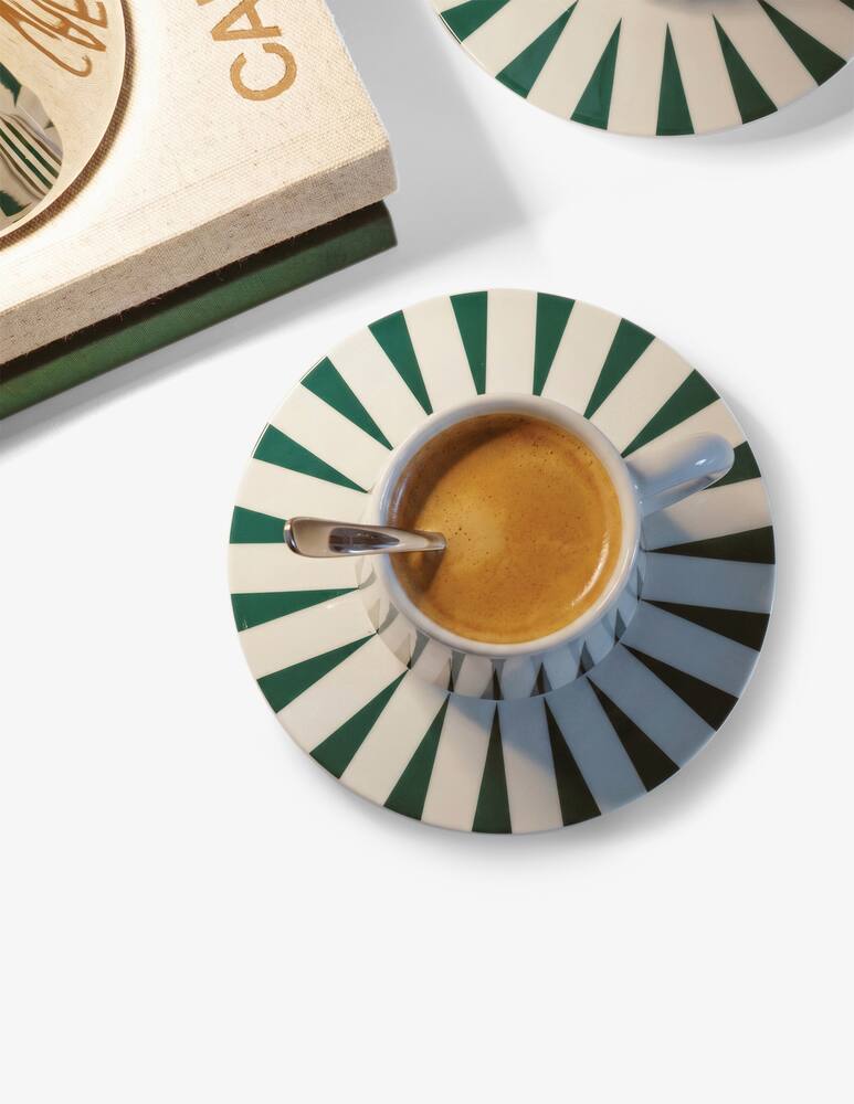 Alessi Delight, Set di due tazze da caffè con sottotazza - immagine 2 Alessi Delight, Set di due tazze da caffè con sottotazza - immagine 2