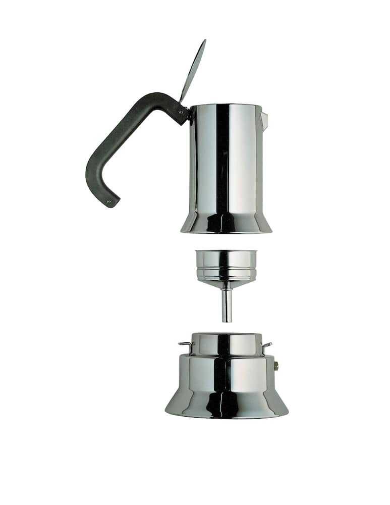 rinascente Alessi Caffettiera ad induzione 3 tazze - Argento