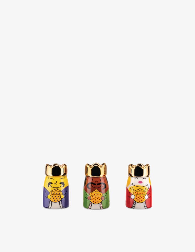 rinascente Alessi Re Magi Set Di Tre Statuine