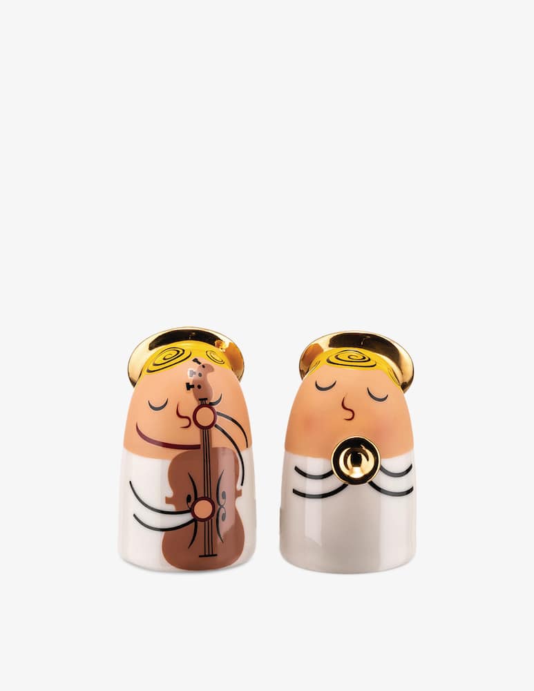 Alessi Angels band set of two figurines - picture 1
