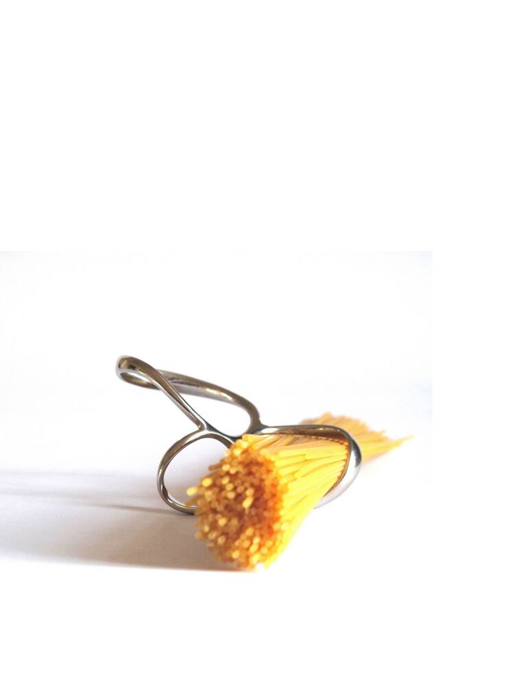 rinascente Alessi Voile Paolo Gerosa spaghetti measure - Silver