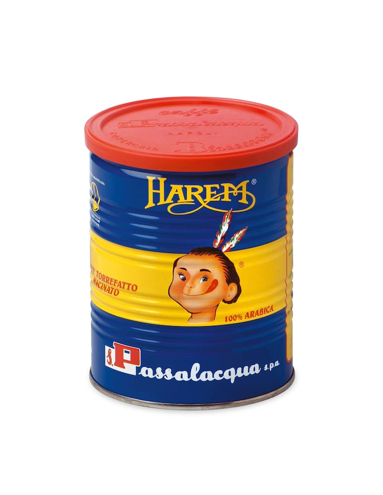 Passalacqua Harem grinded tin 250 gr Coffee - picture 2 Passalacqua Harem grinded tin 250 gr Coffee - picture 2