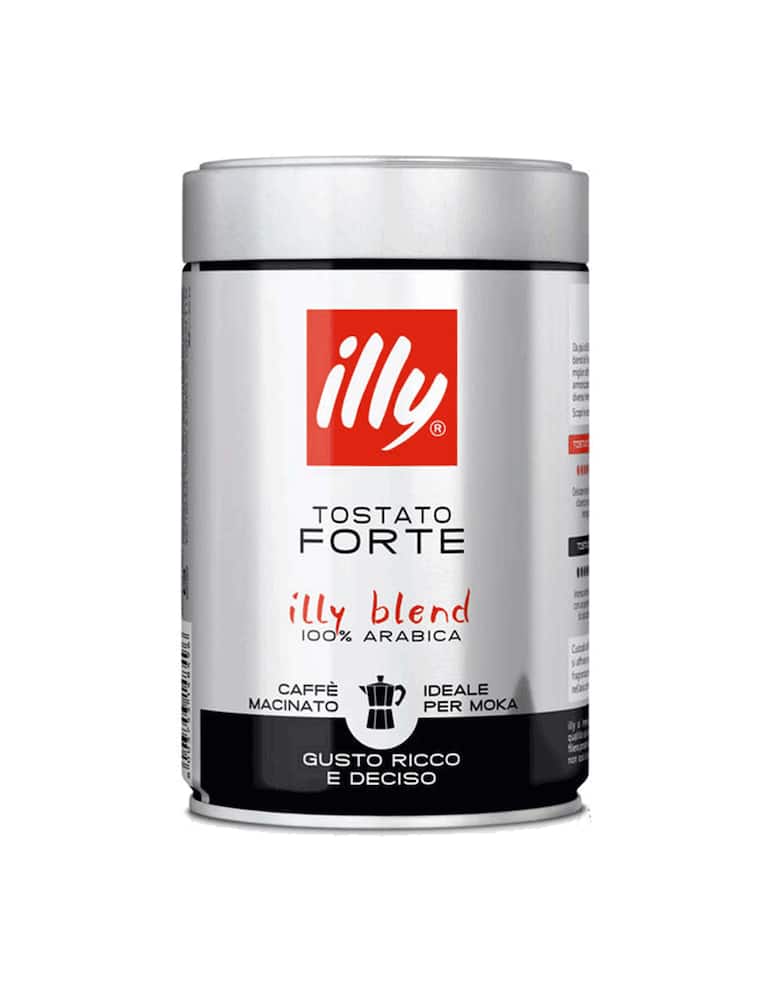 illy Grinded coffee Moka tostato FORTE - picture 1 illy Grinded coffee Moka tostato FORTE - picture 1