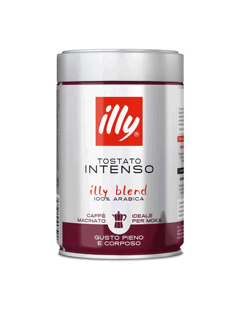 illy Grinded coffee Moka tostato INTENSO - picture 1 illy Grinded coffee Moka tostato INTENSO - picture 1