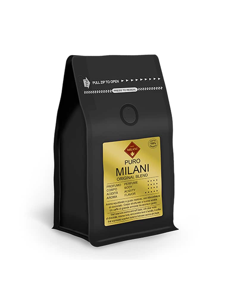 Milani Caffè Milani Original Blend pacco 200 g grani - immagine 1 Milani Caffè Milani Original Blend pacco 200 g grani - immagine 1