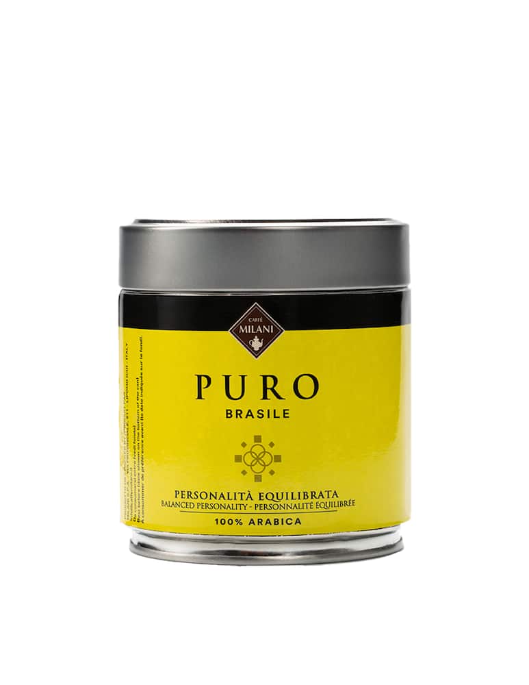 Milani Caffè Brazil Santos lattina 125 g macinato - immagine 1 Milani Caffè Brazil Santos lattina 125 g macinato - immagine 1