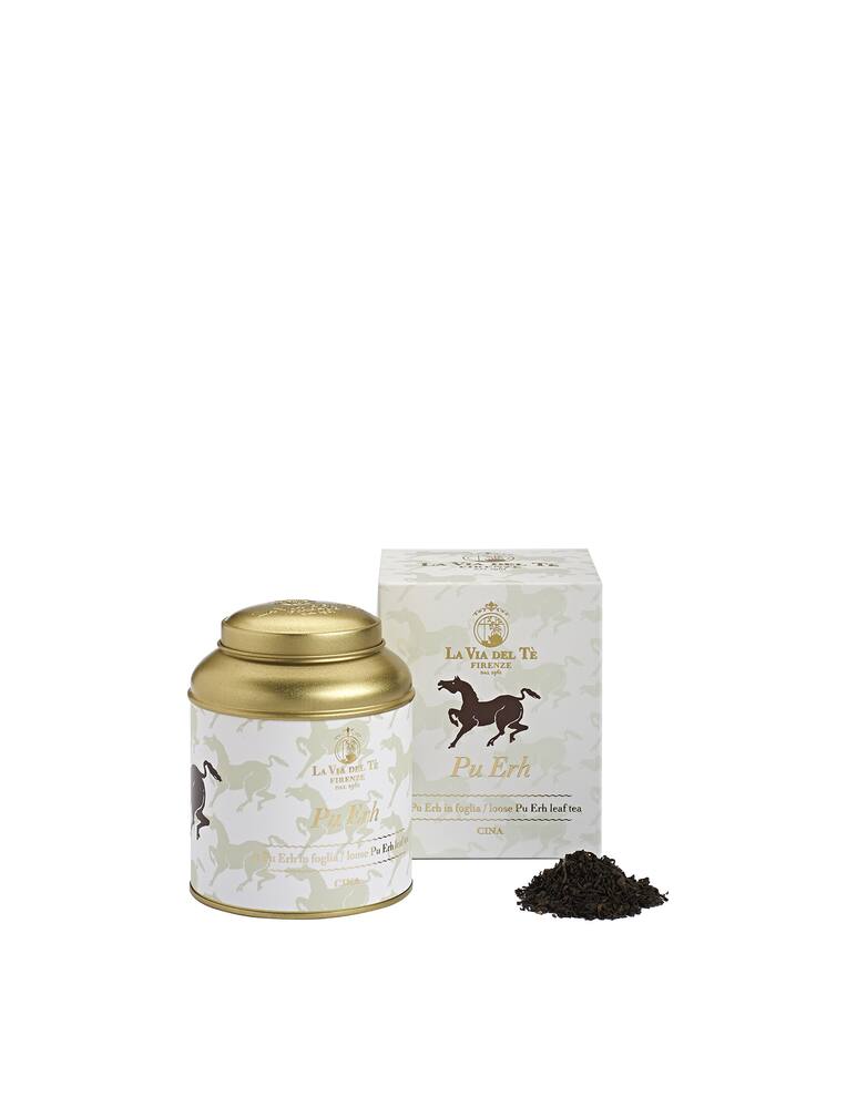 La Via Del Té Tè Pu Erh in lattina da 100 g - immagine 1 La Via Del Té Tè Pu Erh in lattina da 100 g - immagine 1