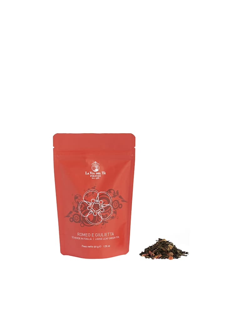 La Via Del Té Miscela Romeo e Giulietta in sacchetto da 50 g - immagine 1 La Via Del Té Miscela Romeo e Giulietta in sacchetto da 50 g - immagine 1