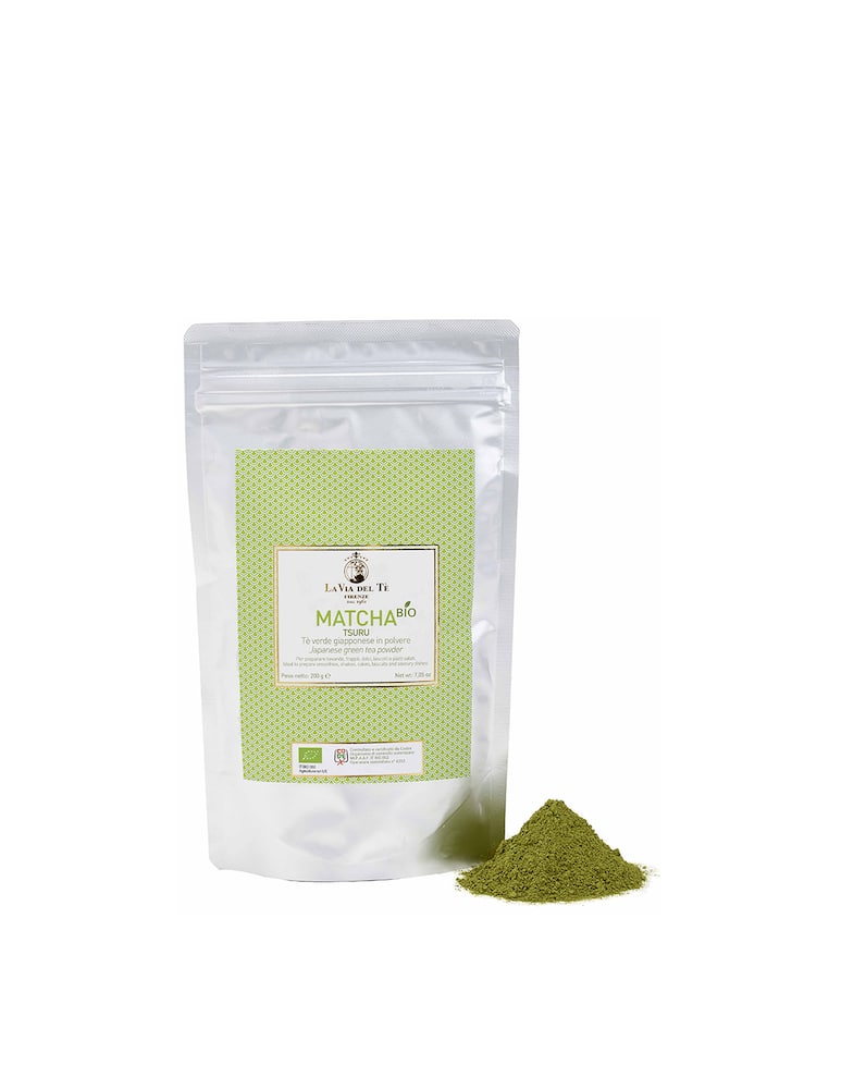La Via Del Té Matcha Tsuru in sacchetto da 200 g - immagine 1 La Via Del Té Matcha Tsuru in sacchetto da 200 g - immagine 1