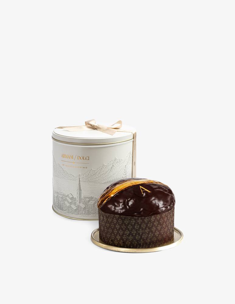 Armani/Dolci Panettone ricoperto di cioccolato fondente 75% 950g - immagine 1 Armani/Dolci Panettone ricoperto di cioccolato fondente 75% 950g - immagine 1