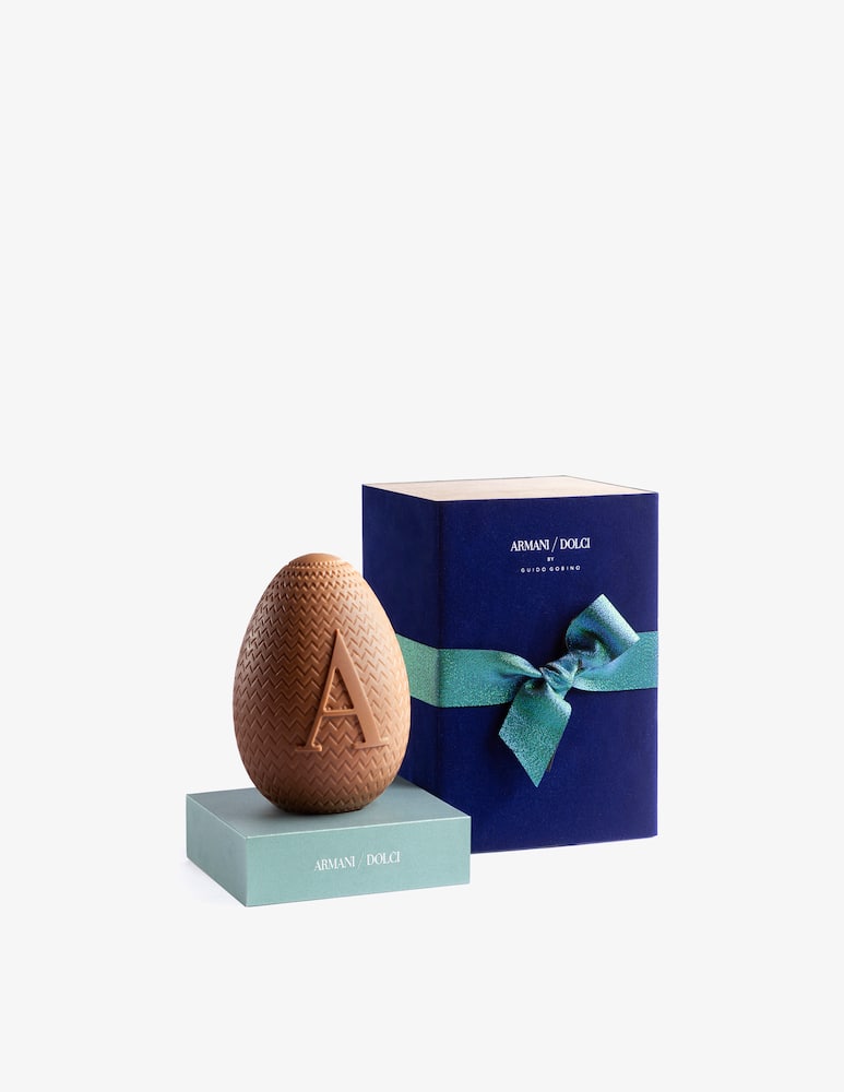 rinascente Armani/Dolci Crunchy Peach Gianduja Chocolate Egg 400g